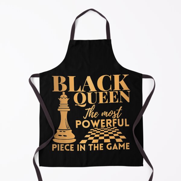 Item preview, Black Queen The Most Powerful Piece in The Game Gold designed and sold by Mixture-DESIGN.