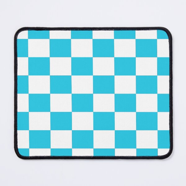 Item preview, Sky Blue White Check Pattern Bedspread designed and sold by deanworld.