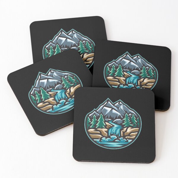 Item preview, beautiful mountain nature outdoor design designed and sold by sandewo.
