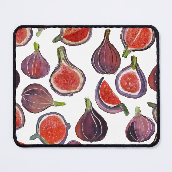 Item preview, Summer watercolor fig pattern  designed and sold by JLoiseau.