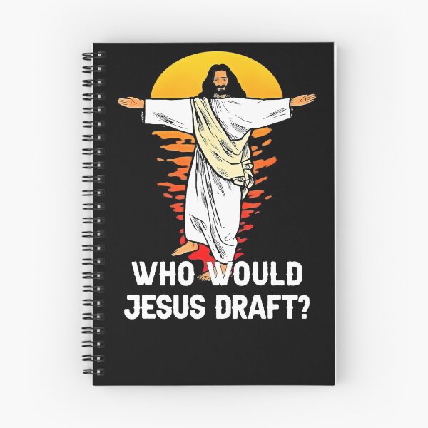 Item preview, Who Would Jesus Draft Funny Fantasy Football Distressed designed and sold by BLACKOPALl.