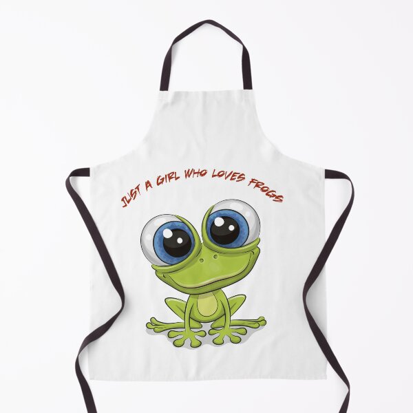 Item preview, Just A Girl Who Loves Frogs designed and sold by TracyMcConnell.