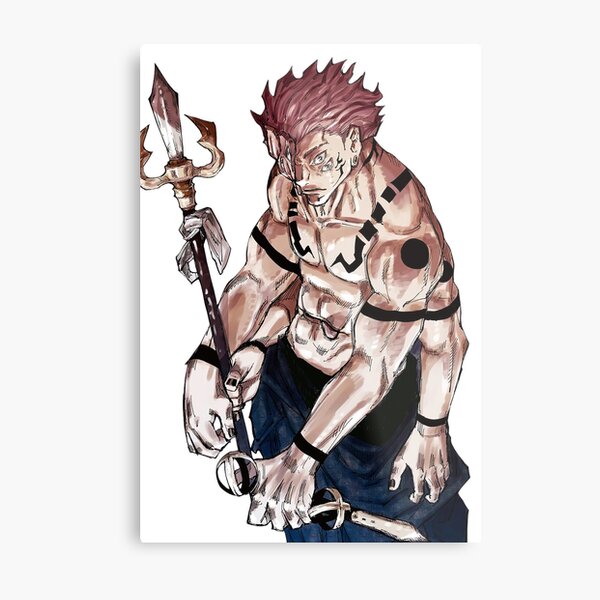 sukuna true form manga Poster for Sale by Lunar-Cartoonis