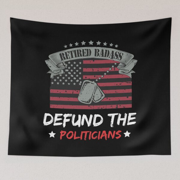 Item preview, defund the politicians designed and sold by Buzzbazaar.