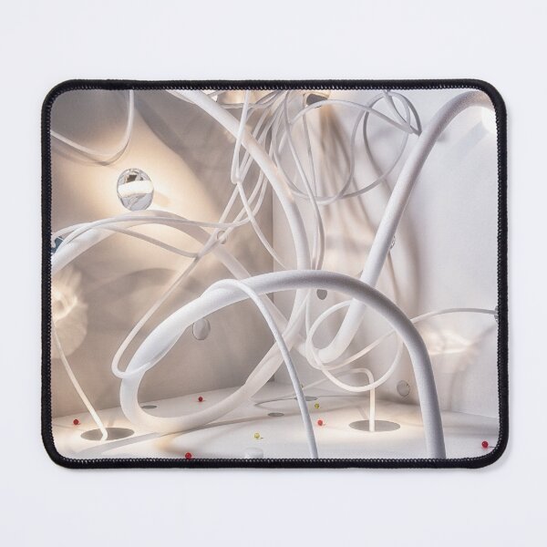 Item preview, Still life with polyethylene foam rods, vitamin jelly pills, mirror film and light designed and sold by dariaikuznets.