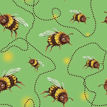 Artwork thumbnail, Bees by Ramina-Nymph