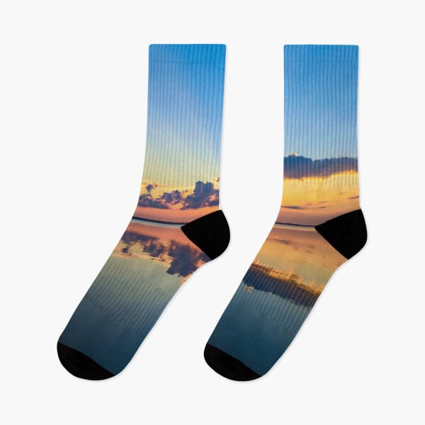 Item preview, Reflection in the  water of the dusk sky designed and sold by yarvin13.