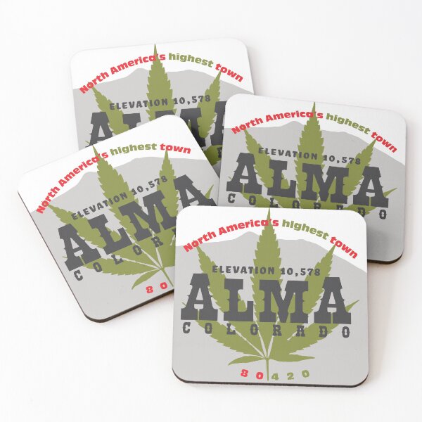 Item preview, Get High in Alma Colorado designed and sold by scrossdesigns.