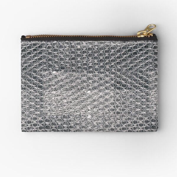 bubble wrap zip pouch