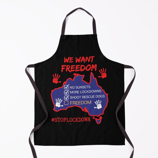Item preview, Australia We Want Freedom designed and sold by WoodburyLake.