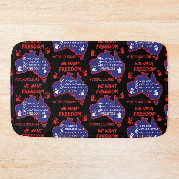 Item preview, Australia We Want Freedom designed and sold by WoodburyLake.