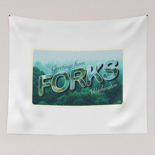 Item preview, Greetings from Forks designed and sold by juliasilvestri.