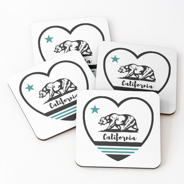 Item preview, California Republic Heart designed and sold by Chege Sheena.