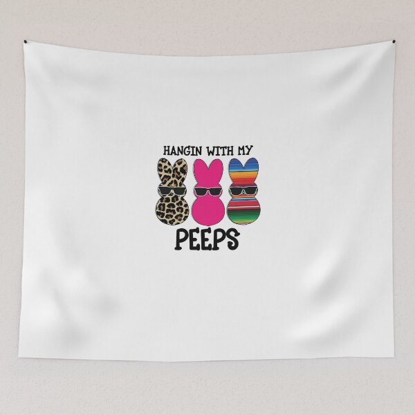 Item preview, Hangin with my peeps Easter leopard designed and sold by vastscreen.