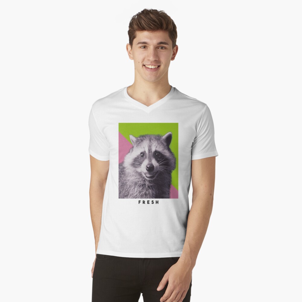 Retro Racoon Homage Tshirt, 90s Sweater, Racoon Tanuki Pet Funny Meme Gift  - Bluefink