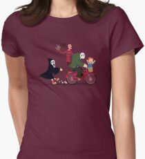 Horror Night Off Women's Fitted T-Shirt