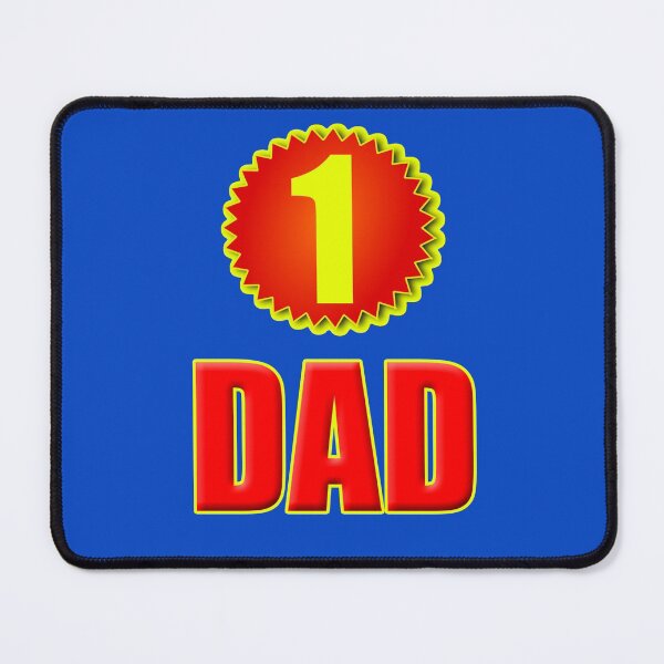 Item preview, Number 1 Dad - Father's Day T-Shirt Sticker Greeting Card designed and sold by deanworld.