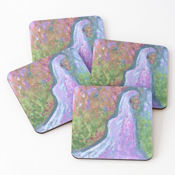 Item preview, Quirky Abstract Waterfall Print designed and sold by IndigoMinky.