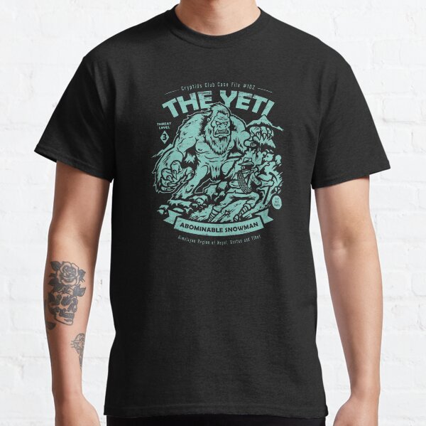 The Yeti - Cryptids club Case file #102 Classic T-Shirt