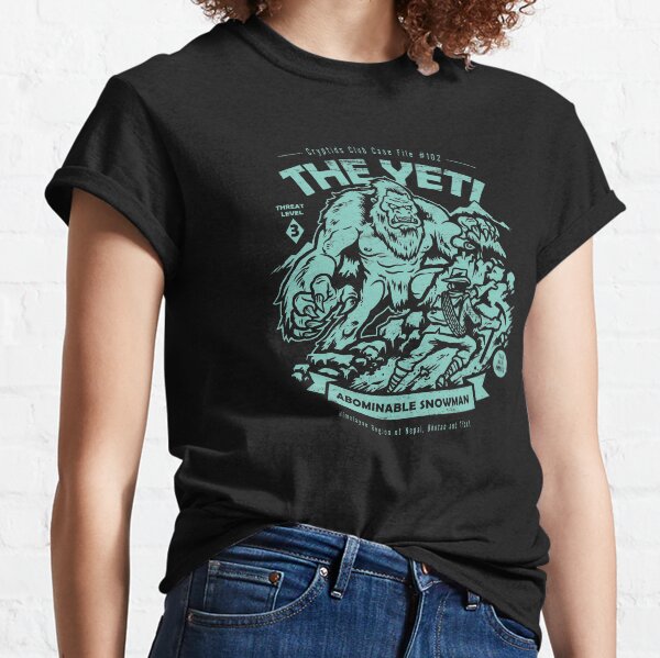 The Yeti - Cryptids club Case file #102 Classic T-Shirt