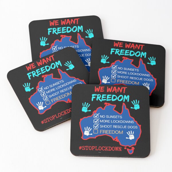 Item preview, Australia We Want Freedom designed and sold by WoodburyLake.