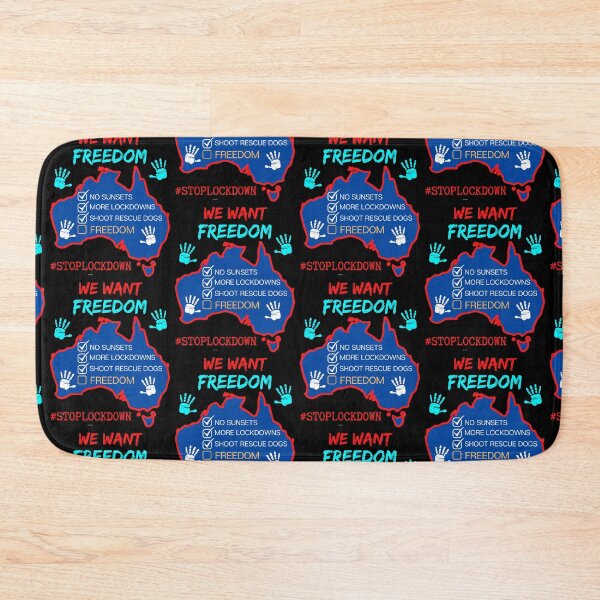 Item preview, Australia We Want Freedom designed and sold by WoodburyLake.