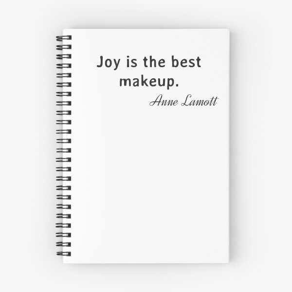 Item preview, Quote. Anne Lamott: Joy is the best makeup. designed and sold by IuriiVlasenko.