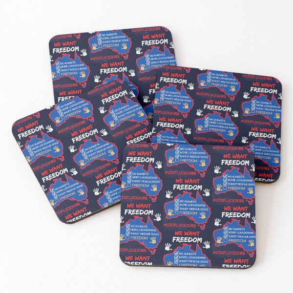Item preview, Australia We Want Freedom designed and sold by WoodburyLake.