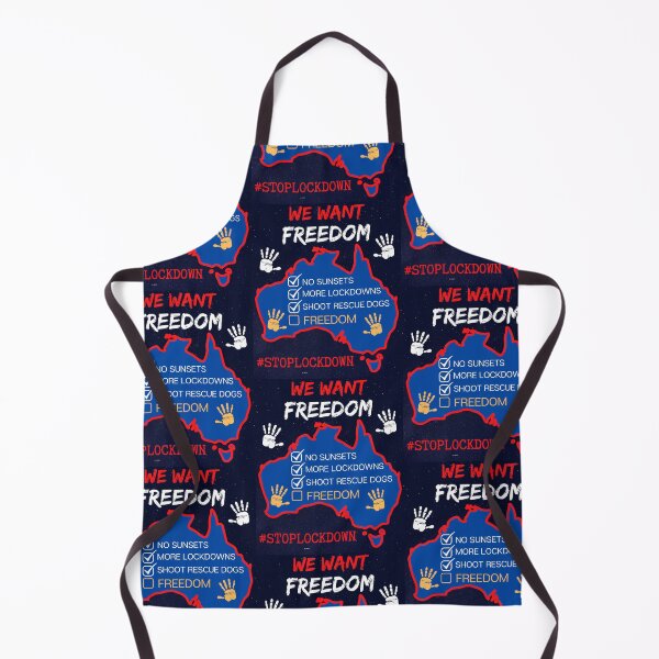 Item preview, Australia We Want Freedom designed and sold by WoodburyLake.