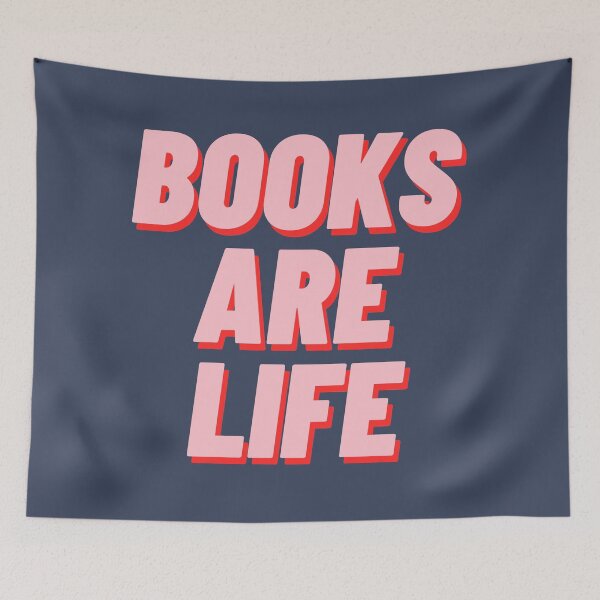 Item preview, Books Are Life designed and sold by polishalpaca.