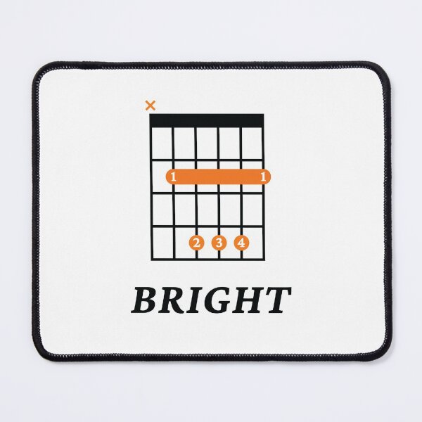 Item preview, B Bright B Guitar Chord Tab Light Theme designed and sold by nightsworthy.