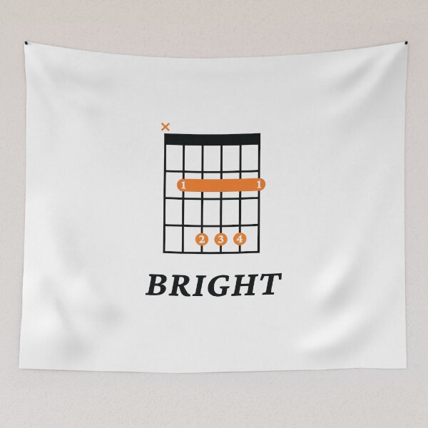 Item preview, B Bright B Guitar Chord Tab Light Theme designed and sold by nightsworthy.