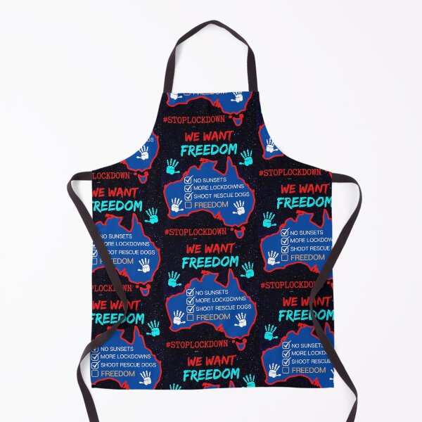 Item preview, Australia We Want Freedom designed and sold by WoodburyLake.