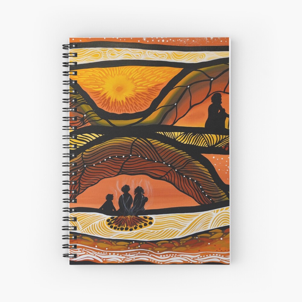 Item preview, Spiral Notebook designed and sold by NativeCreations.