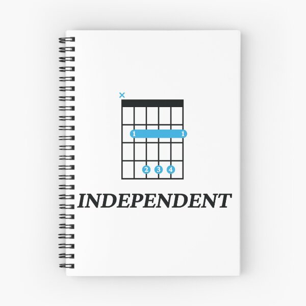 Item preview, B Independent B Guitar Chord Tab Light Theme designed and sold by nightsworthy.