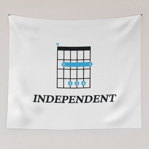 Item preview, B Independent B Guitar Chord Tab Light Theme designed and sold by nightsworthy.