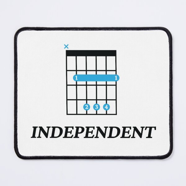 Item preview, B Independent B Guitar Chord Tab Light Theme designed and sold by nightsworthy.