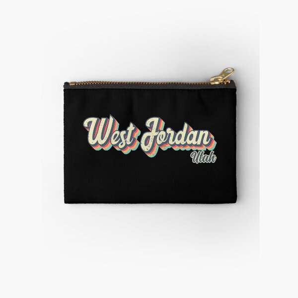 Item preview, West Jordan city Utah Retro Vintage 70s rainbow designed and sold by Teelogic.