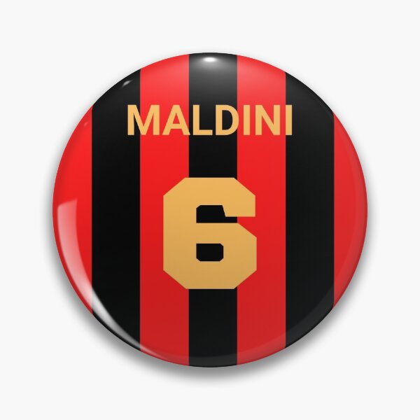 Item preview, Maldini Jersey 6 - Shirt AC Milan Legend designed and sold by ijdesigns.