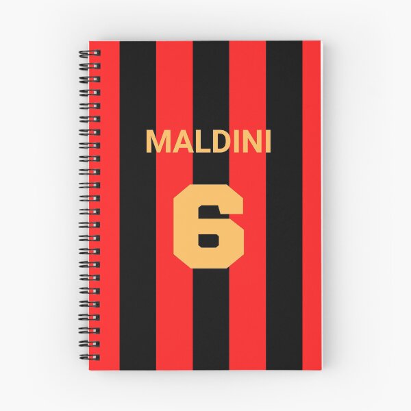 Item preview, Maldini Jersey 6 - Shirt AC Milan Legend designed and sold by ijdesigns.