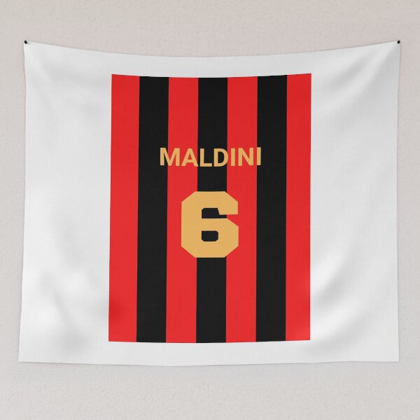 Item preview, Maldini Jersey 6 - Shirt AC Milan Legend designed and sold by ijdesigns.