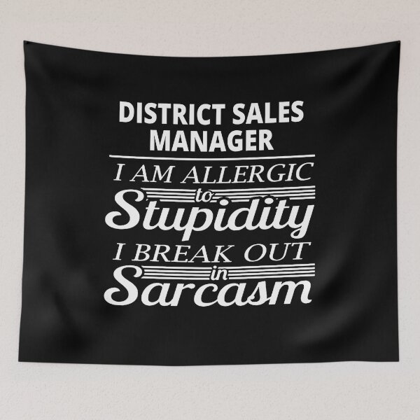 Item preview, District Sales Manager designed and sold by clickmostro.