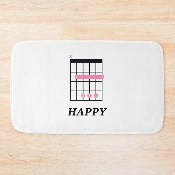 Item preview, B Happy B Guitar Chord Tab Light Theme designed and sold by nightsworthy.