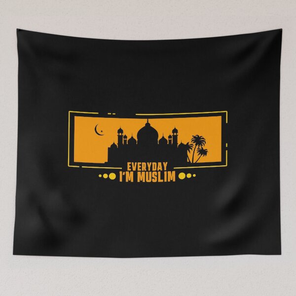 Item preview, everyday i am muslim - islamic quotes 2 designed and sold by EfenDesign.