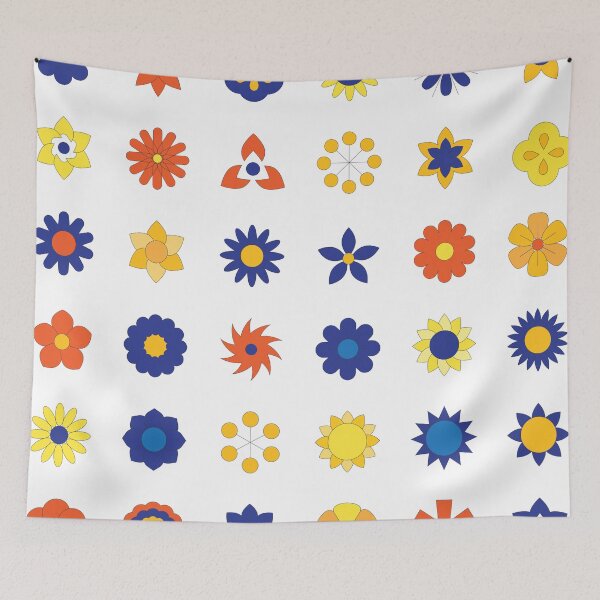 Item preview, Flowers multicolor collection designed and sold by abhishekarts.