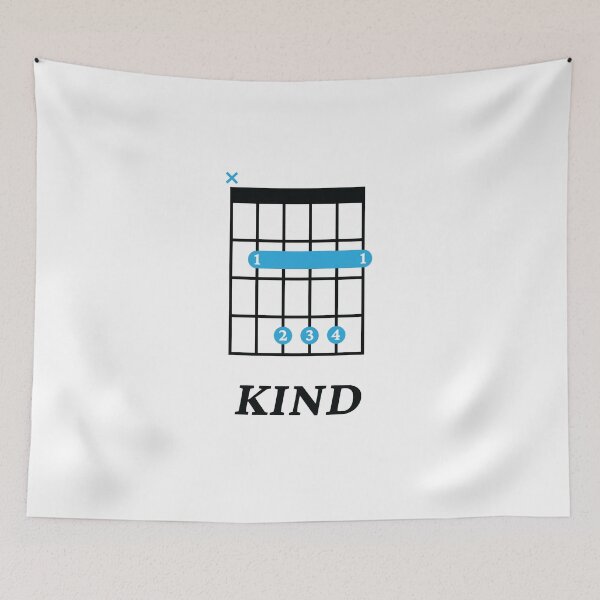 Item preview, B Kind B Guitar Chord Tab Light Theme designed and sold by nightsworthy.