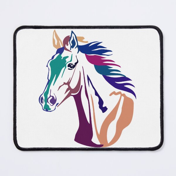 Item preview, artistic colorful horse  designed and sold by Oelaryf.