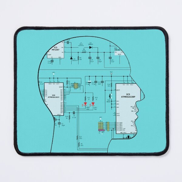 Item preview, Human faces electronics circuit designed and sold by EngineersArt.