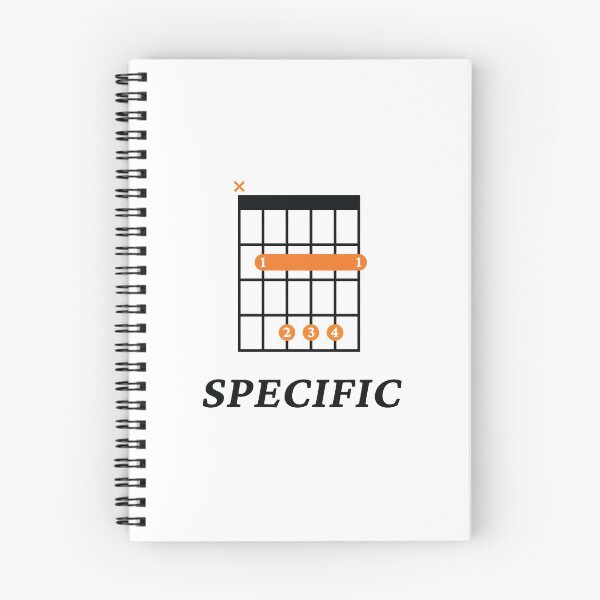 Item preview, B Specific B Guitar Chord Tab Light Theme designed and sold by nightsworthy.