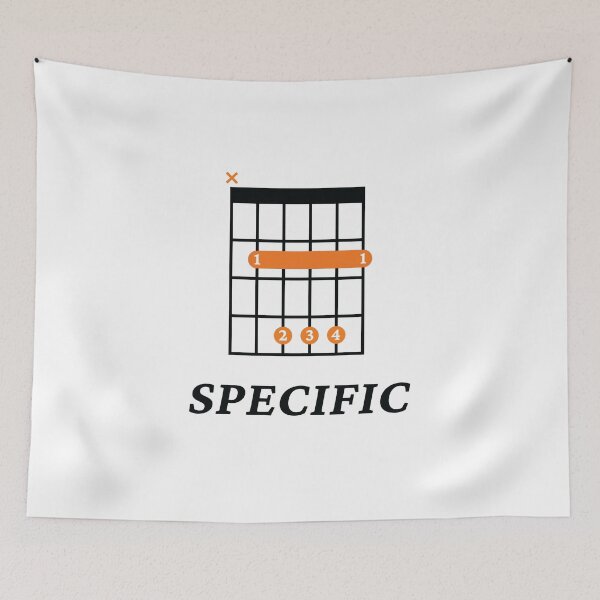 Item preview, B Specific B Guitar Chord Tab Light Theme designed and sold by nightsworthy.